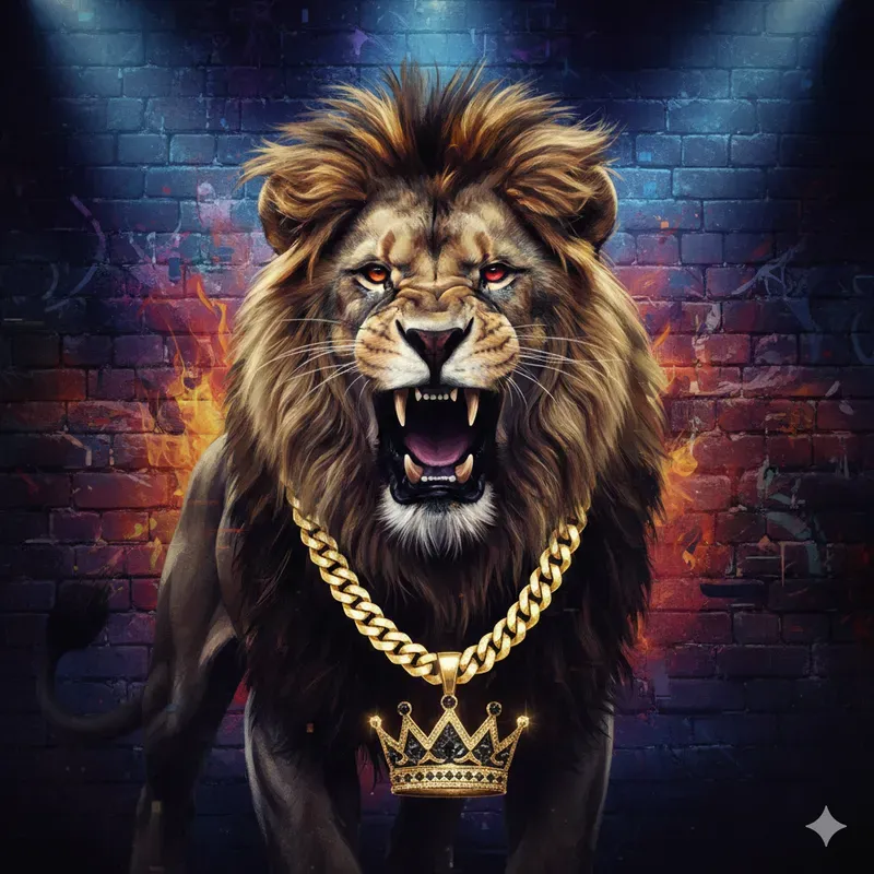 Hiphop Album Cover Style