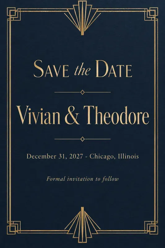 Wedding Save The Date Card Designs