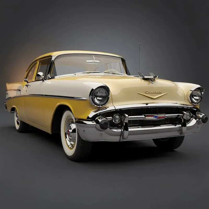 Realistic Retro Cars From 1920-1960