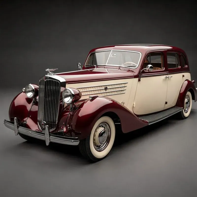 Realistic Retro Cars From 1920-1960