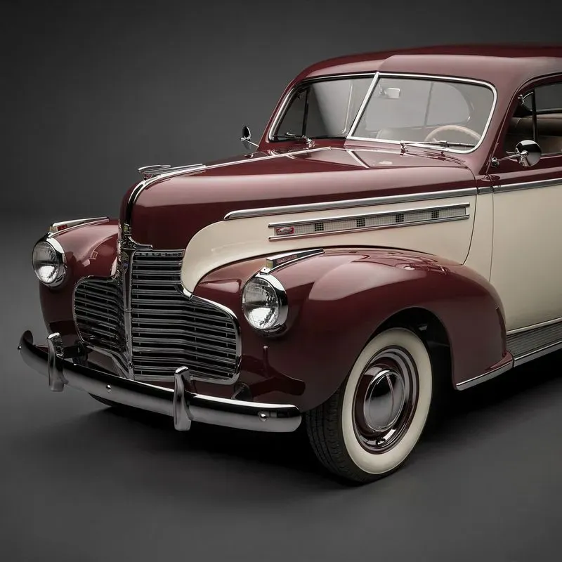 Realistic Retro Cars From 1920-1960
