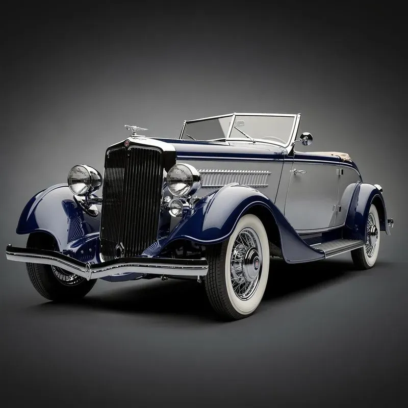 Realistic Retro Cars From 1920-1960