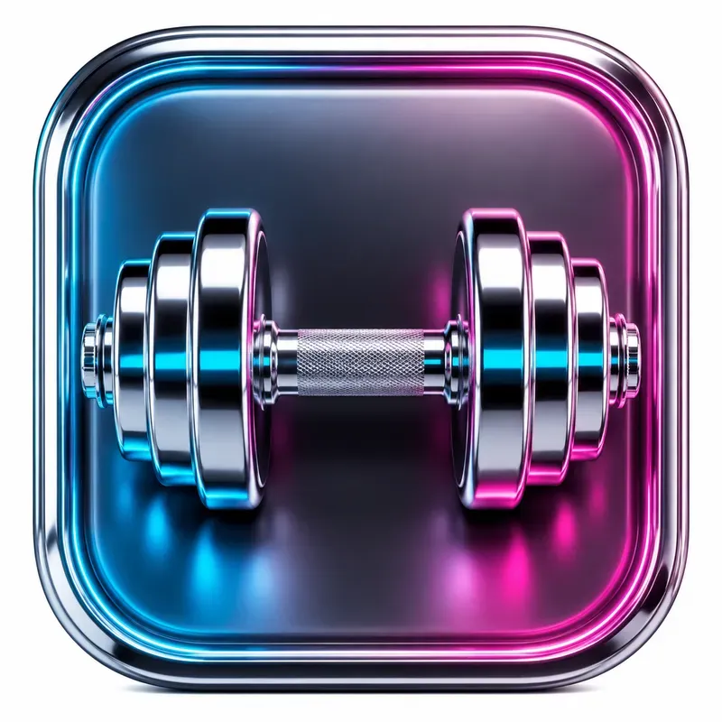 Glossy Chrome App Icons