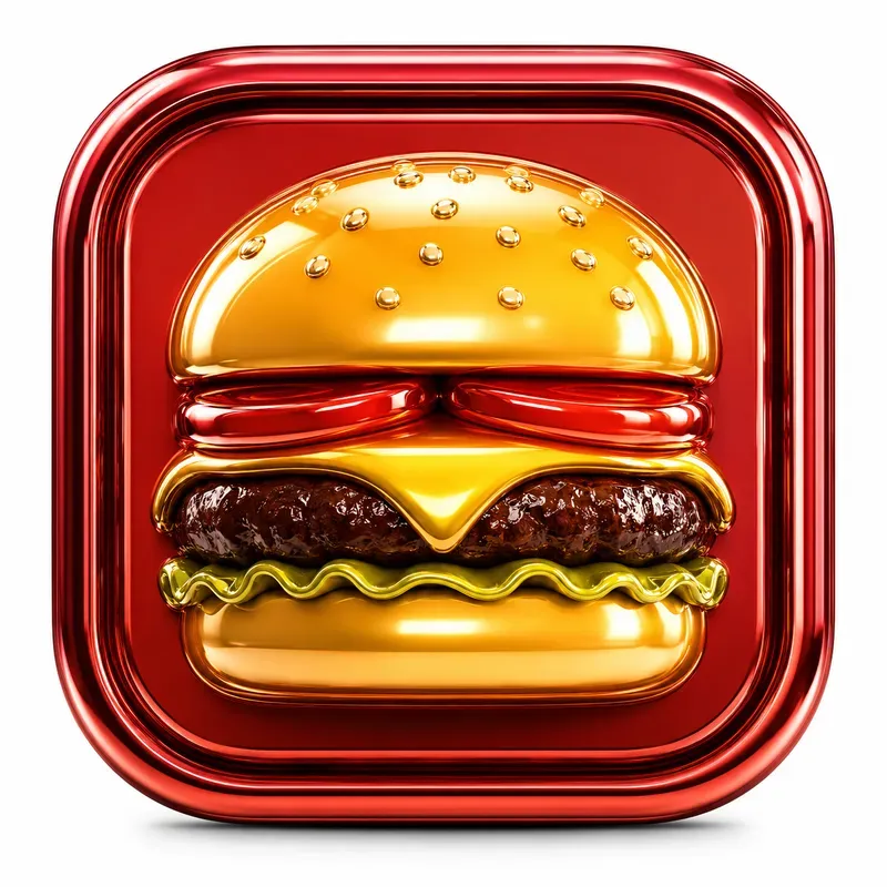 Glossy Chrome App Icons