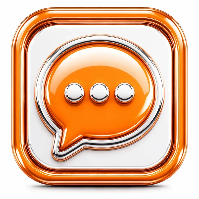 Glossy Chrome App Icons
