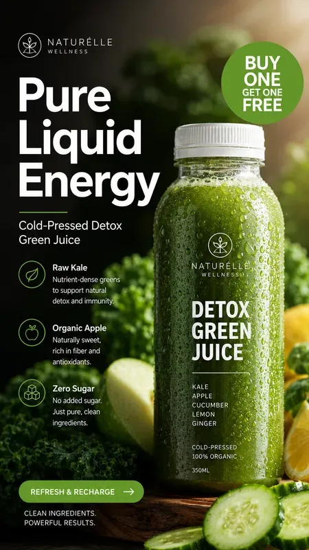 Wellness Cafe Social Media Ad Assets
