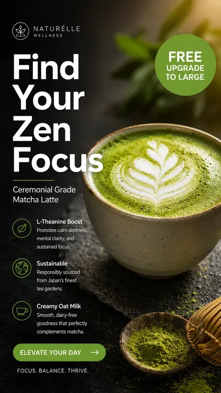 Wellness Cafe Social Media Ad Assets