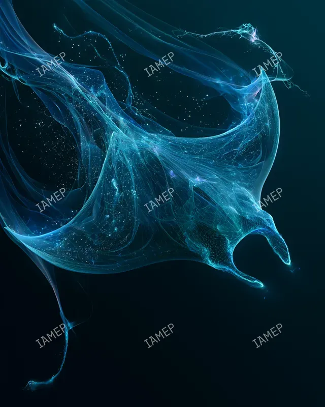 Ethereal Neon Energy Forms