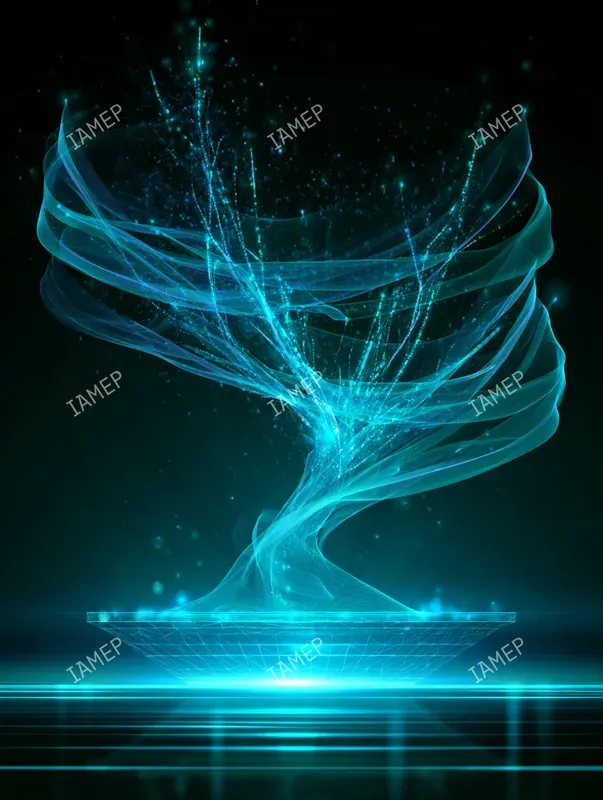 Ethereal Neon Energy Forms