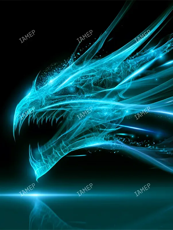 Ethereal Neon Energy Forms