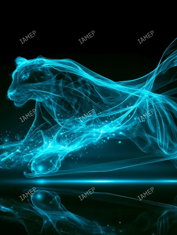 Ethereal Neon Energy Forms