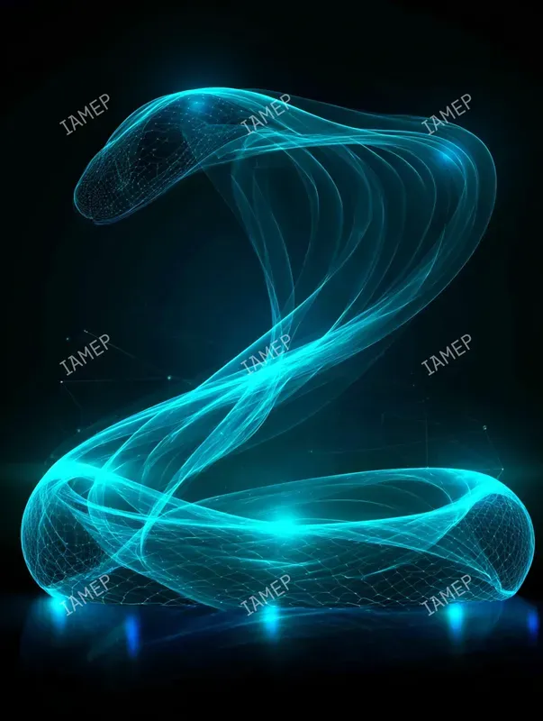Ethereal Neon Energy Forms