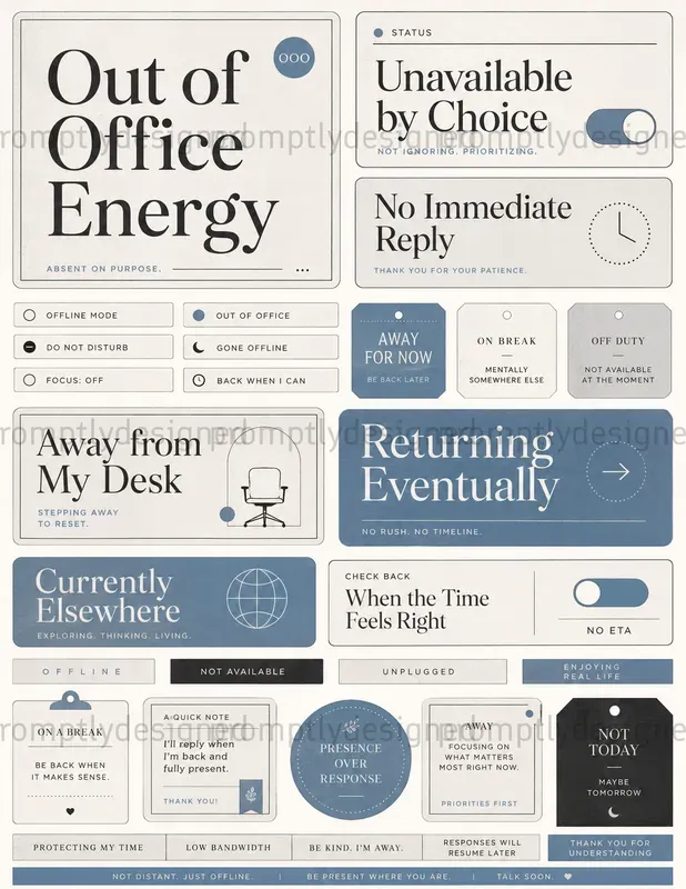 Modern Anti Screen Typographies