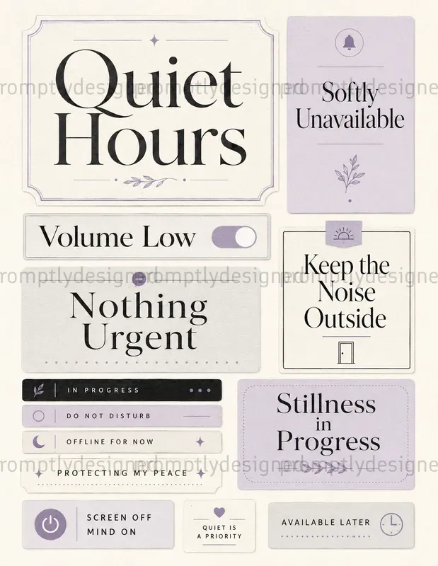 Modern Anti Screen Typographies