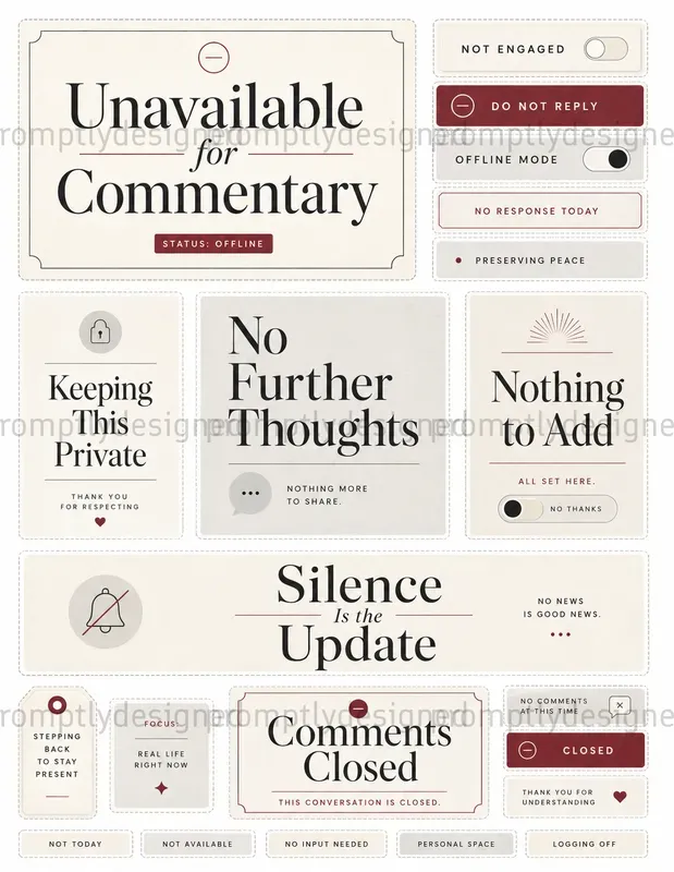 Modern Anti Screen Typographies