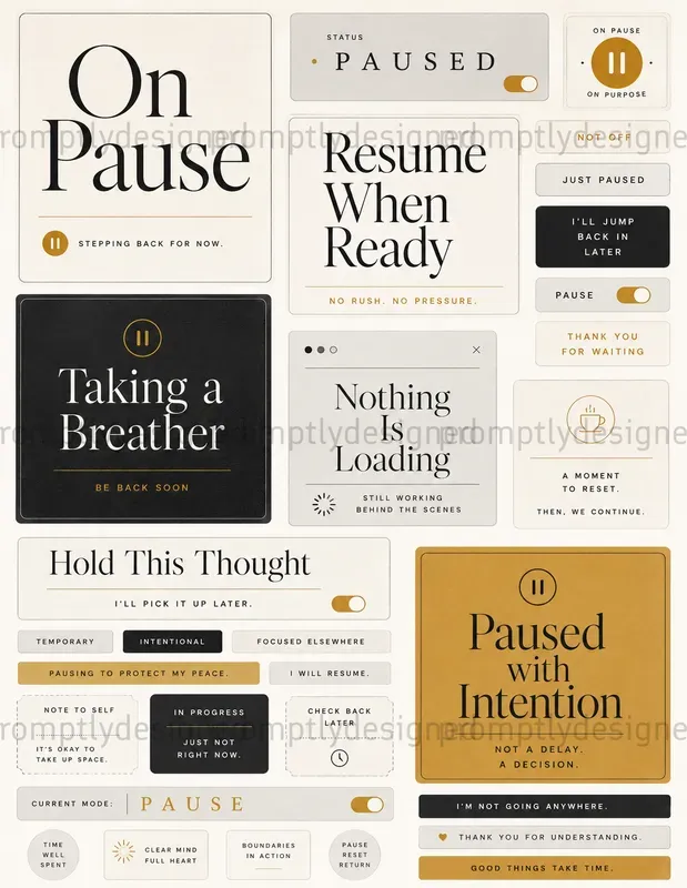 Modern Anti Screen Typographies