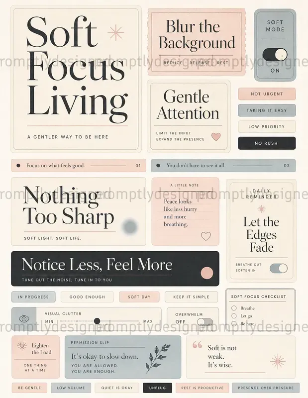 Modern Anti Screen Typographies