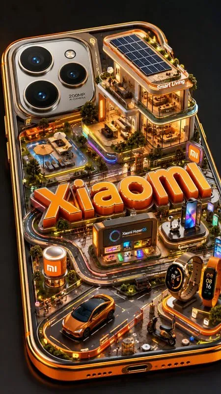 Miniature 3D Mobile Case Typographies