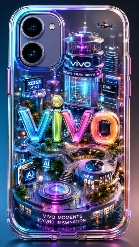 Miniature 3D Mobile Case Typographies