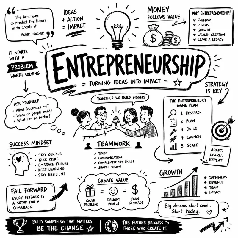Visual Sketchnote Infographic Packs