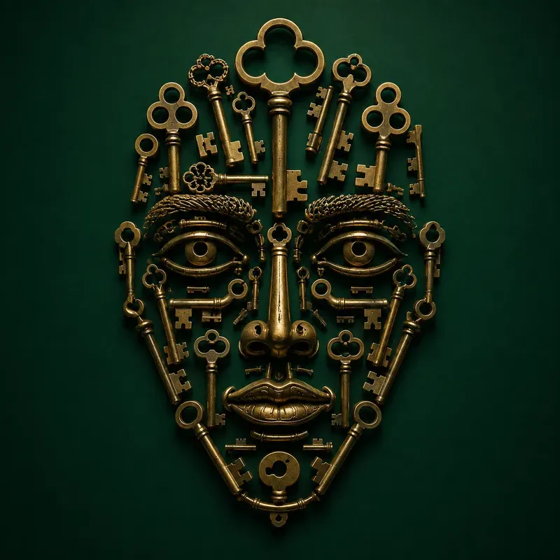 Bold Face Illusion Poster Designs
