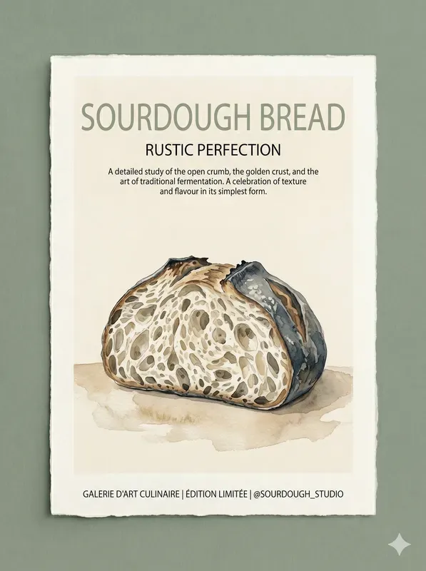 Minimalist Editorial Food Art Sets
