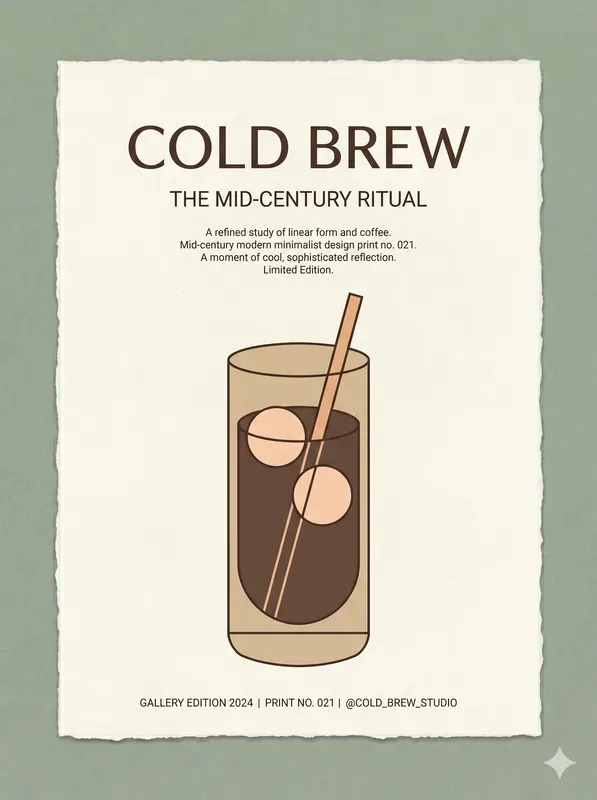 Minimalist Editorial Food Art Sets