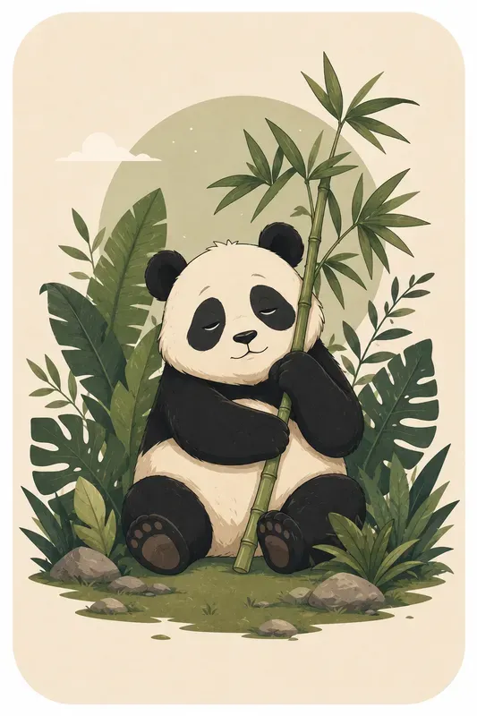 Minimalist Cartoon Animal Posters