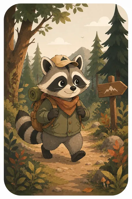 Minimalist Cartoon Animal Posters