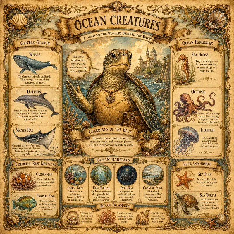 Vintage Storybook Infographics