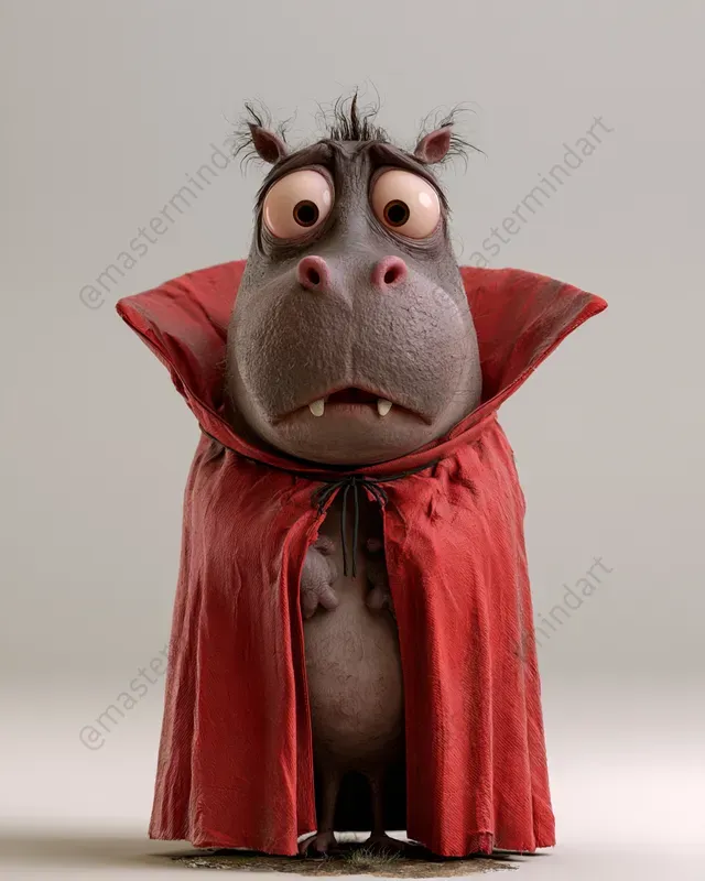 Cute 3D Vampire Animals