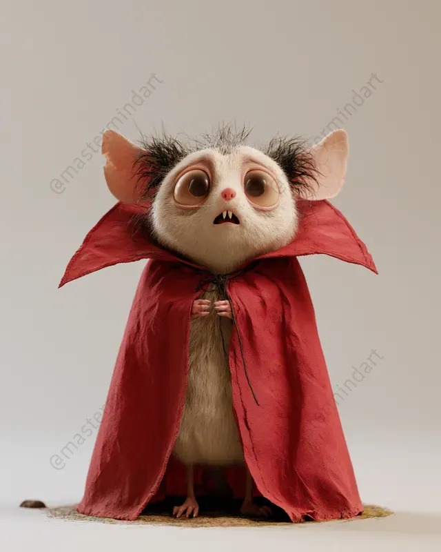 Cute 3D Vampire Animals