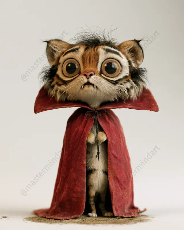 Cute 3D Vampire Animals