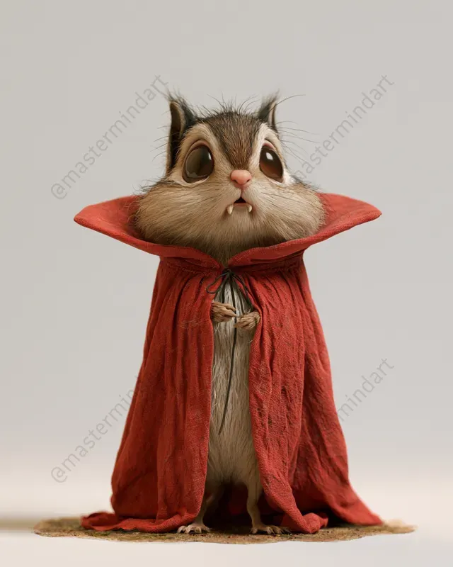 Cute 3D Vampire Animals
