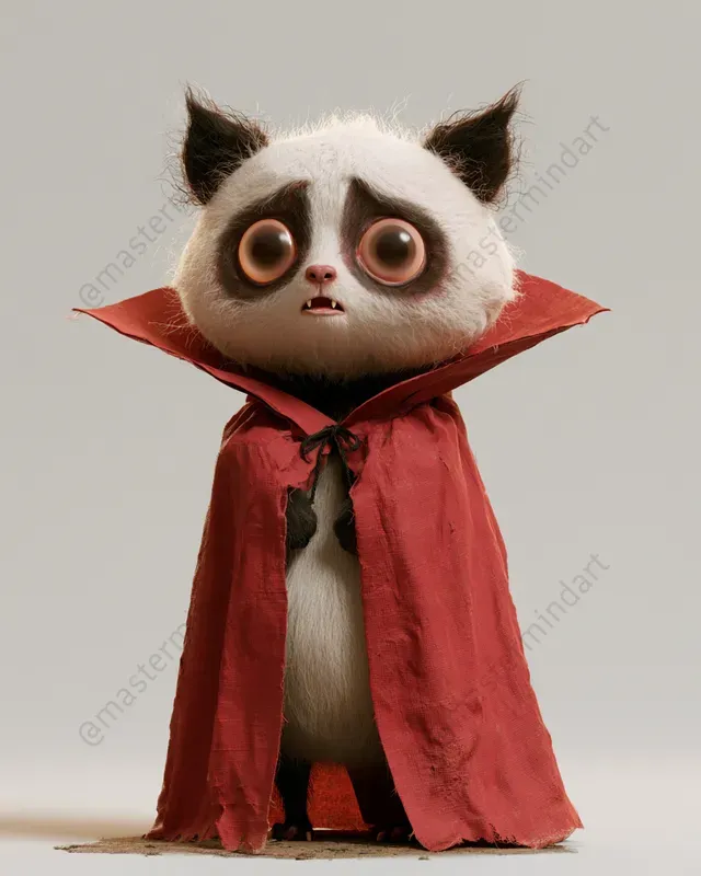 Cute 3D Vampire Animals