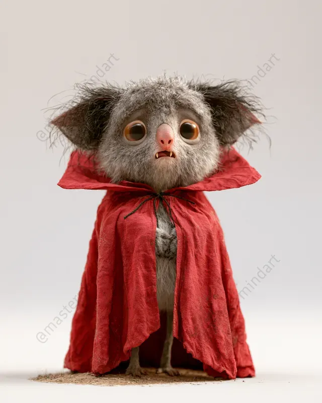 Cute 3D Vampire Animals