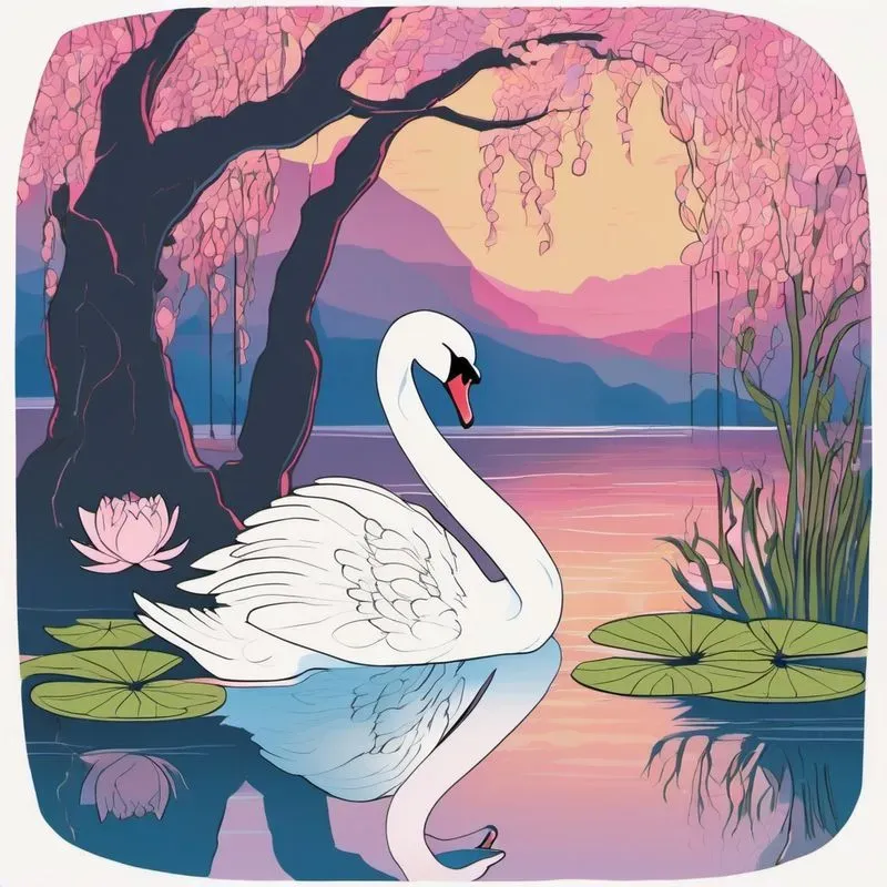2D Pond Lake Animals Collections