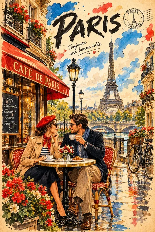 London Landmark Art Posters