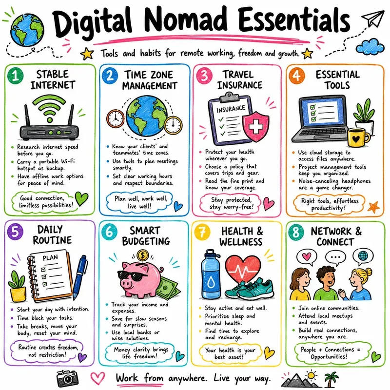Doodle Style Infographic Gens