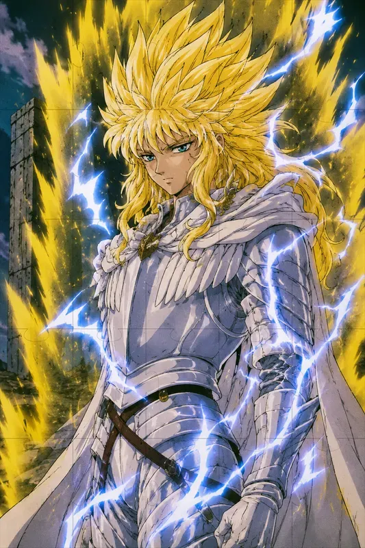 Super Saiyan 2 Anime Character Designs
