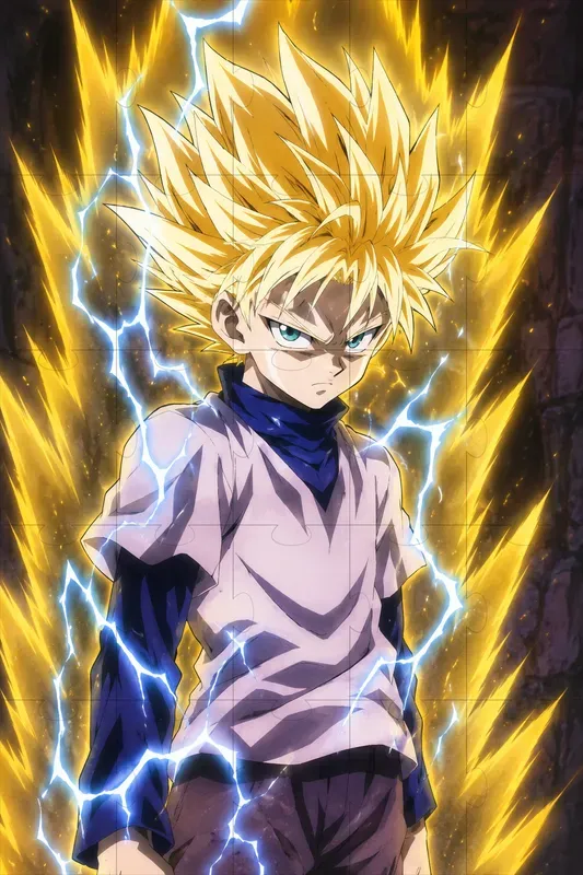 Super Saiyan 2 Anime Character Designs