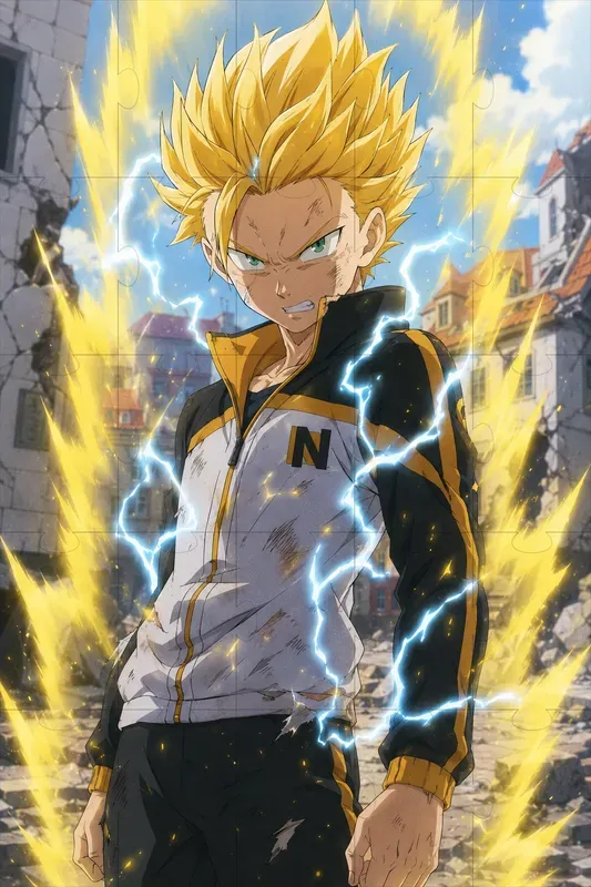 Super Saiyan 2 Anime Character Designs
