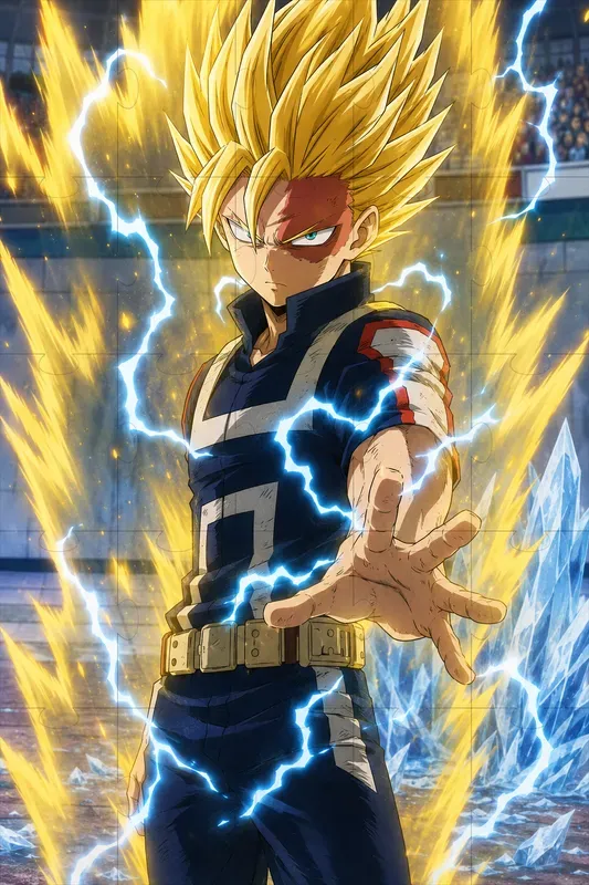 Super Saiyan 2 Anime Character Designs