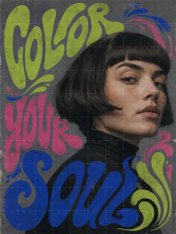 Psychedelic Editorial Portraits