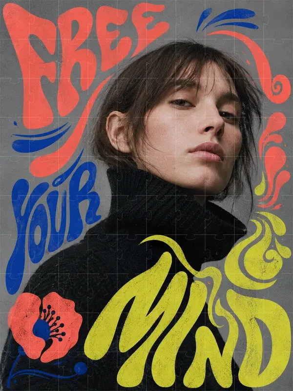 Psychedelic Editorial Portraits