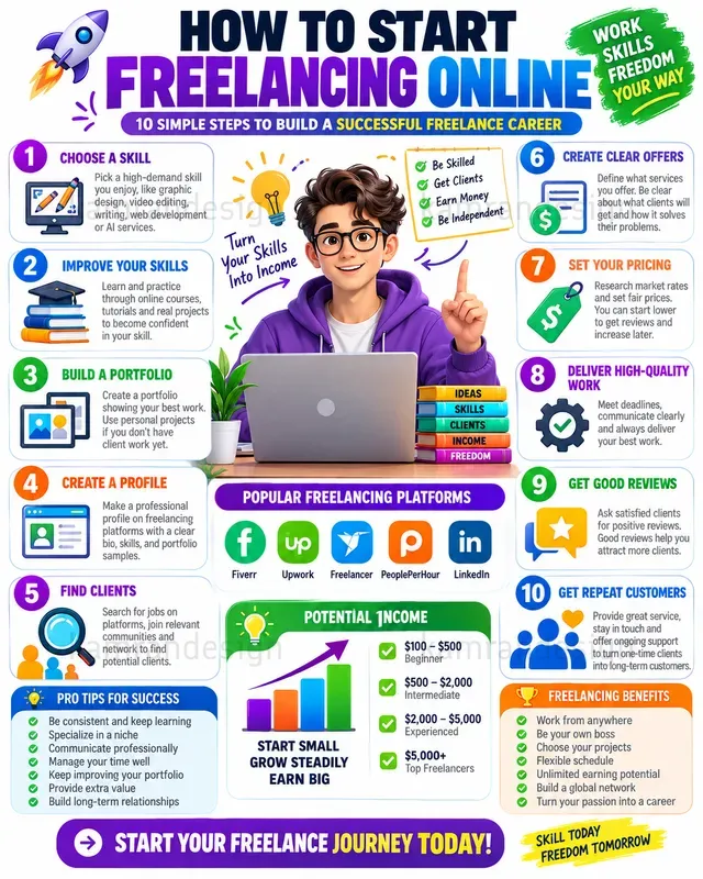 Professional Educational Infographics