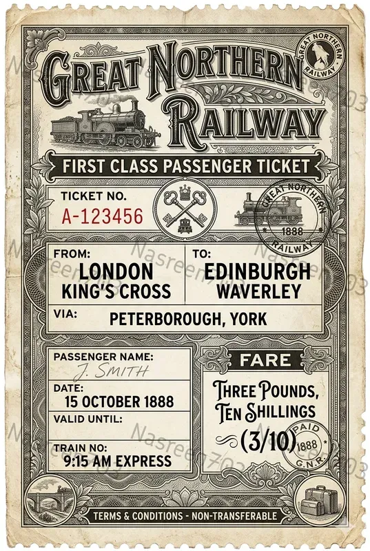 Vintage Ticket Designer Pros
