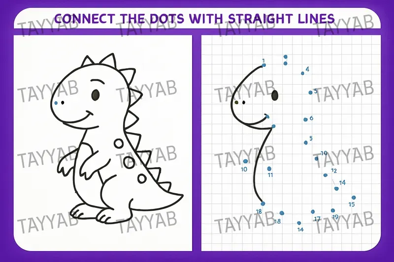 Kids Connect The Dots Puzzle Packs
