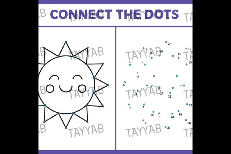 Kids Connect The Dots Puzzle Packs
