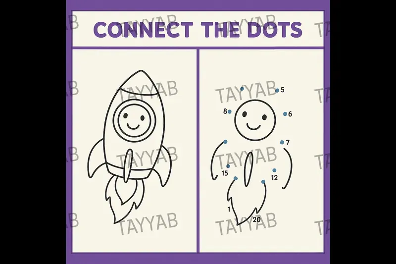 Kids Connect The Dots Puzzle Packs